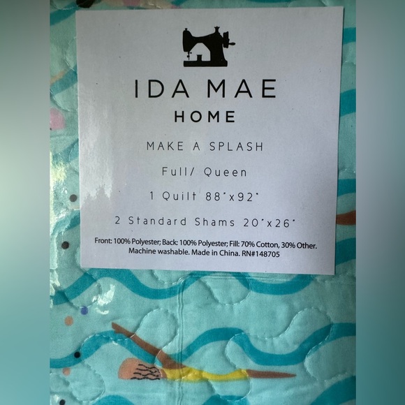 NWT Ida Mae Home Full/Queen Quilt - Picture 4 of 5